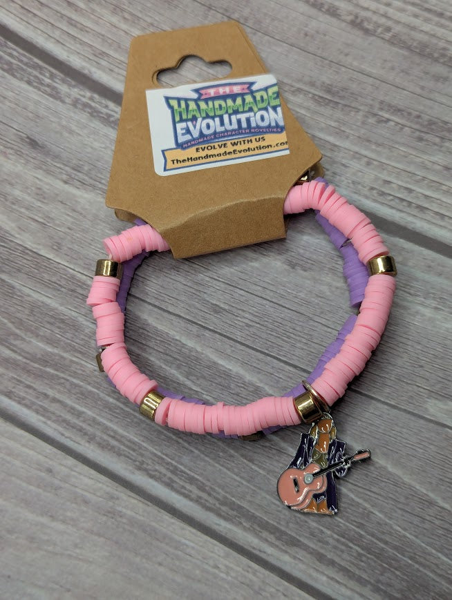 Taylor Swift Pink and Purple Bracelet
