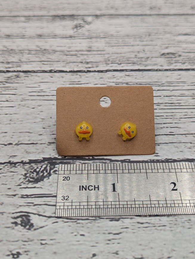 San Rio Duck Mini Stud Earrings