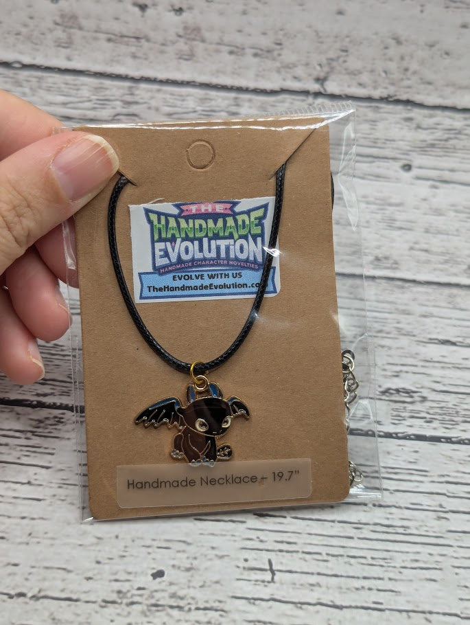 Toothless, Black Necklace