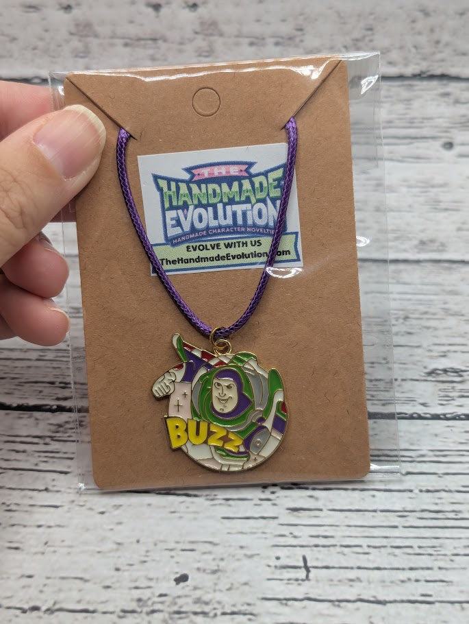 Buzz Lightyear, Purple Necklace