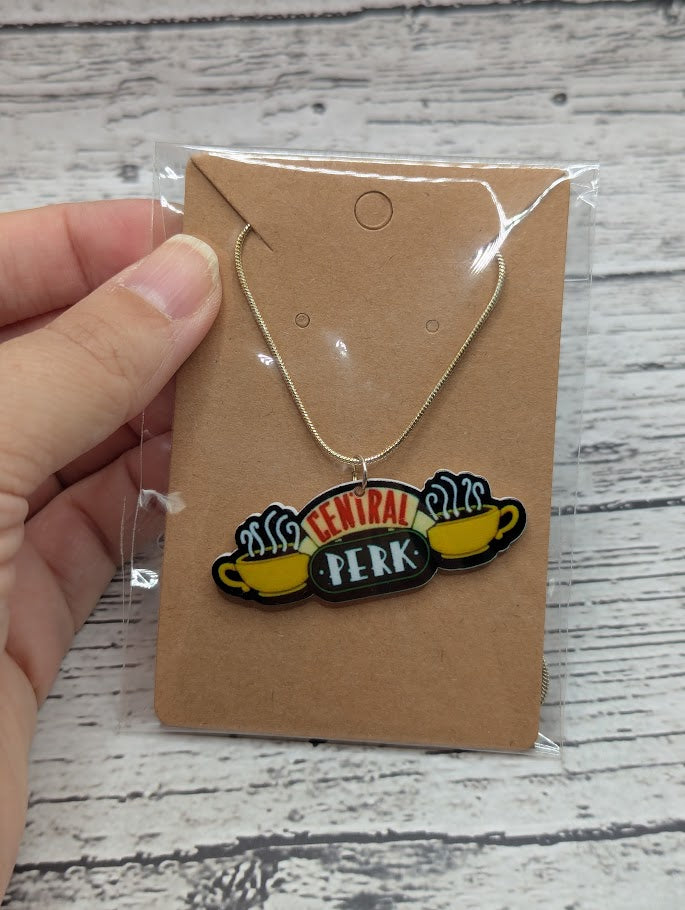 Central Perk, Silver Necklace