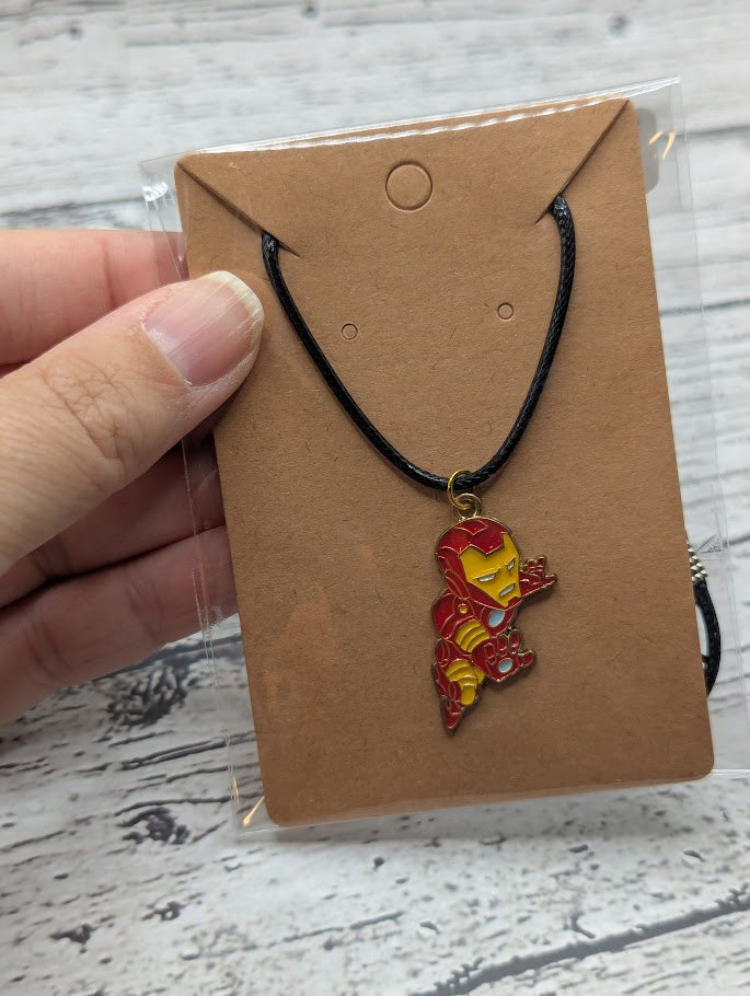 Ironman, Black Necklace