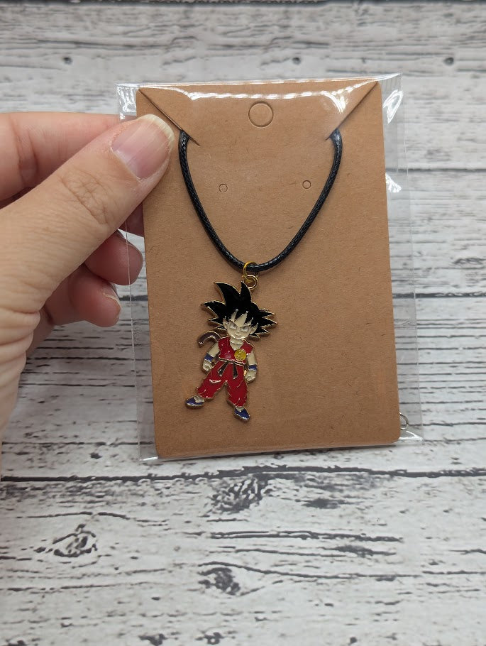 Dragon Ball Z, Black Hair, Black Necklace