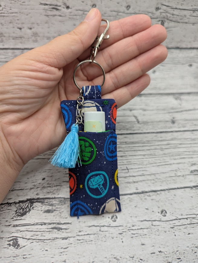 Super Hero Chapstick/ Lip Balm Holder