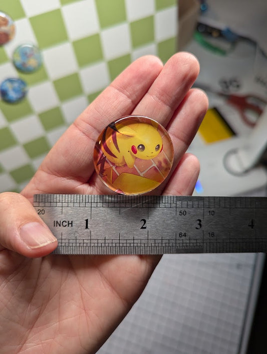 Pokémon Handmade Glass Magnet