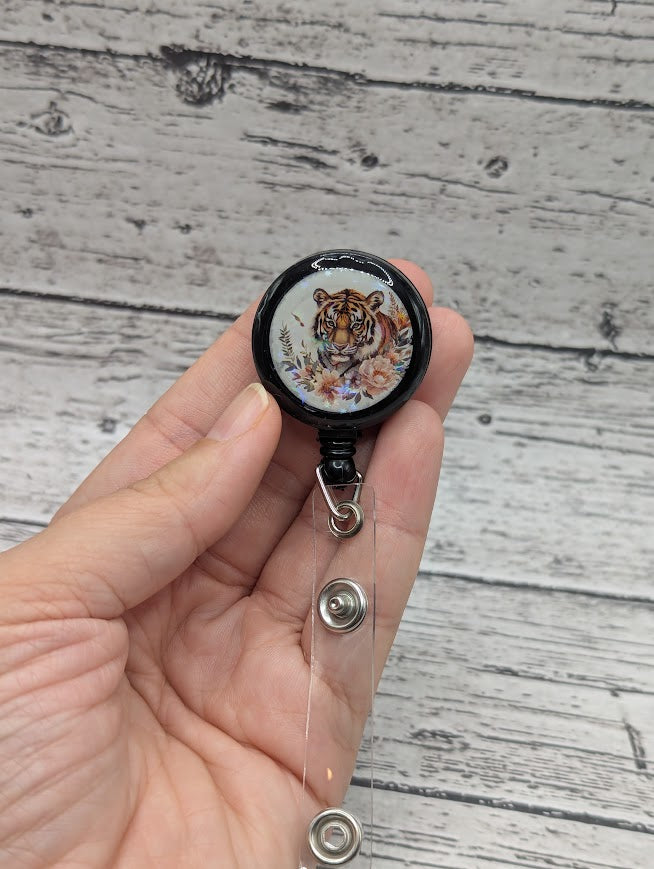 Tiger Badge Reel