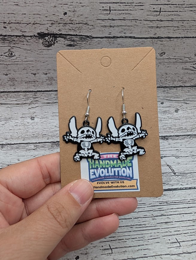 Stitch Skeleton Earrings