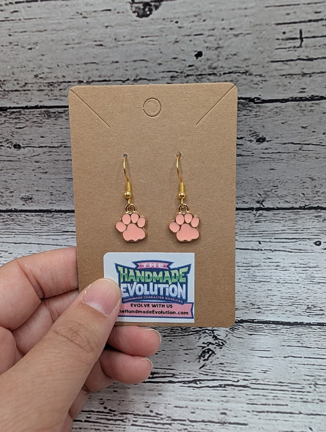 Paw Print Earrings