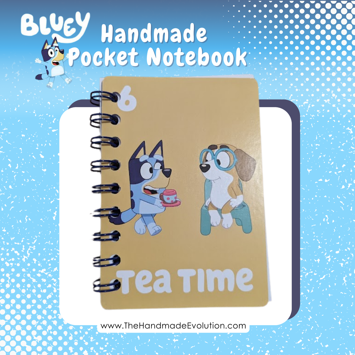 Bluey Pocket Notebook