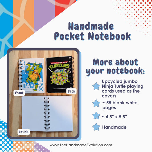 Ninja Turtle Pocket Notebook
