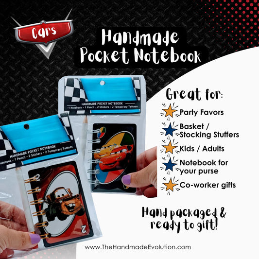 Disney Cars Pocket Notebook