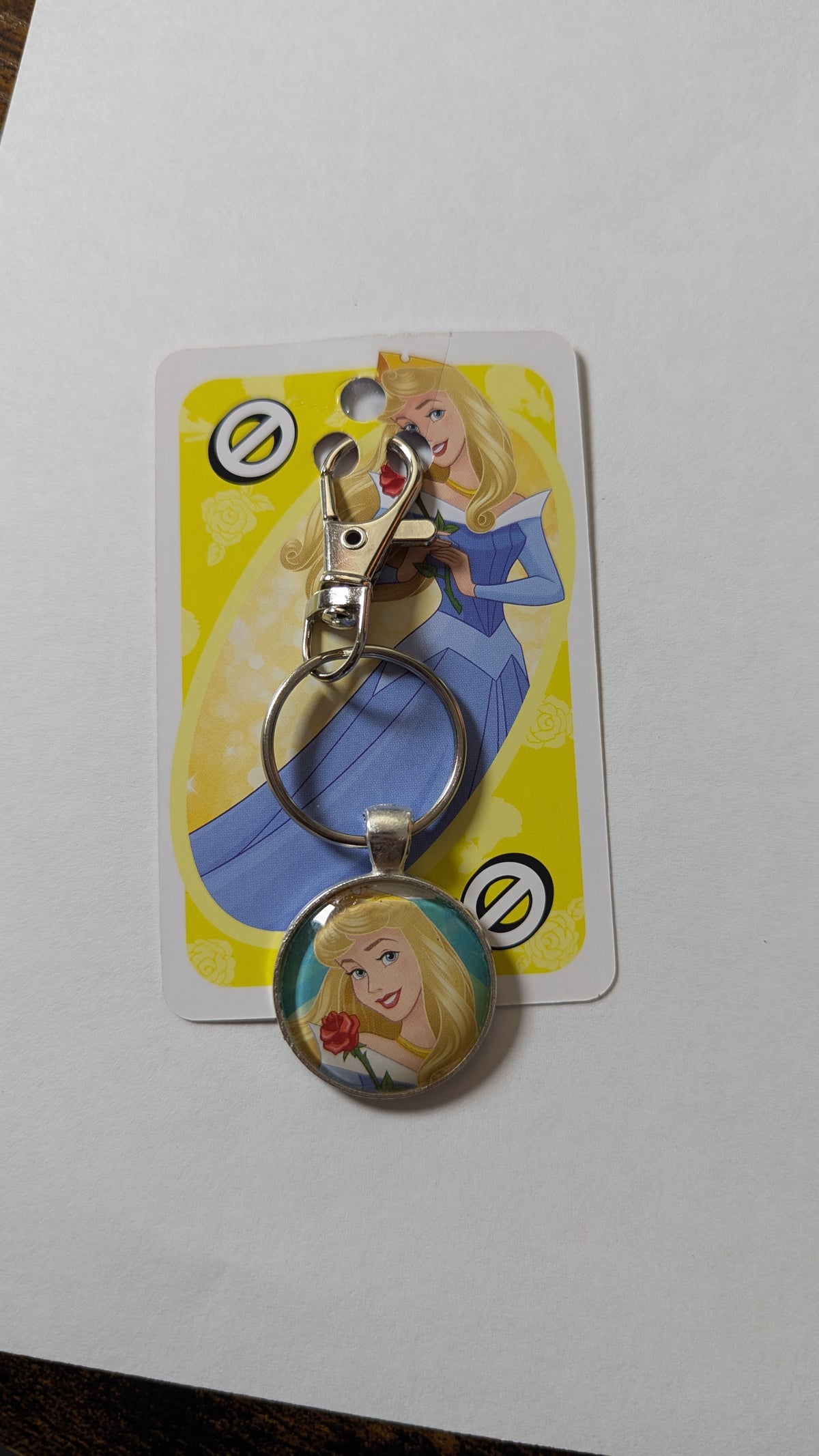 Sleeping Beauty Keychain