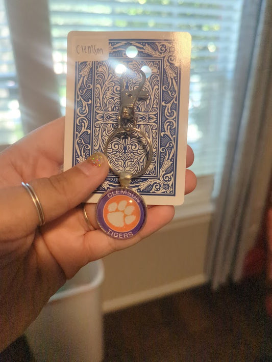 Clemson University Tigers Keychain