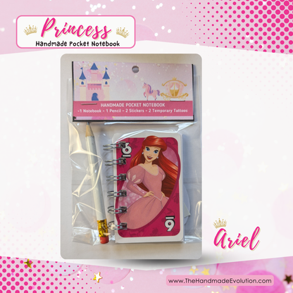 Disney Princess Pocket Notebook Party Favor Bundle Pack