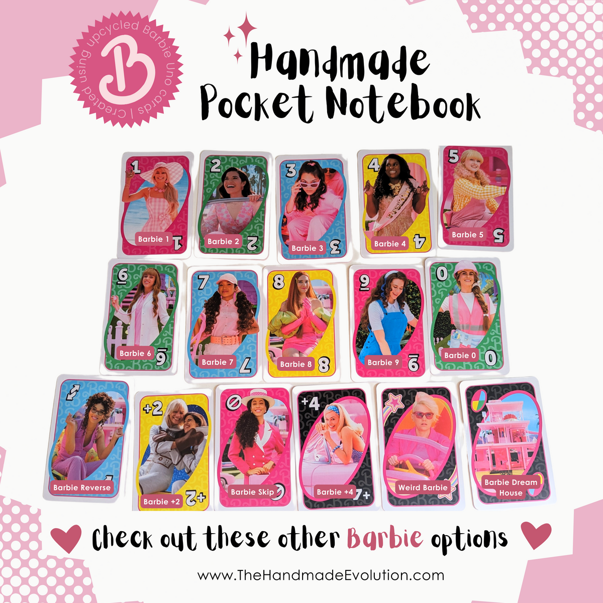 Barbie & friends pocket notebooks. party favor bundle pack. barbie options. 