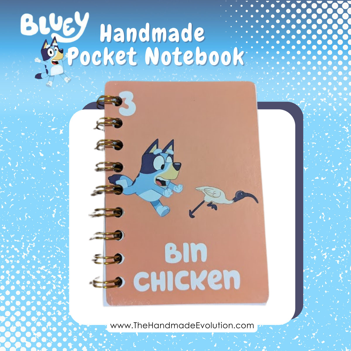 Bluey Pocket Notebook