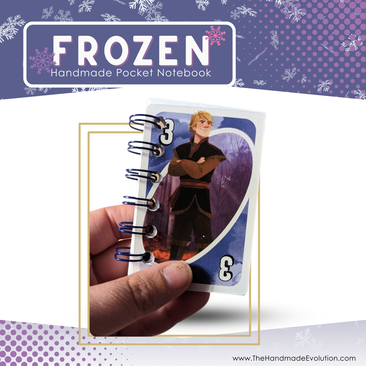 Frozen Pocket Notebook