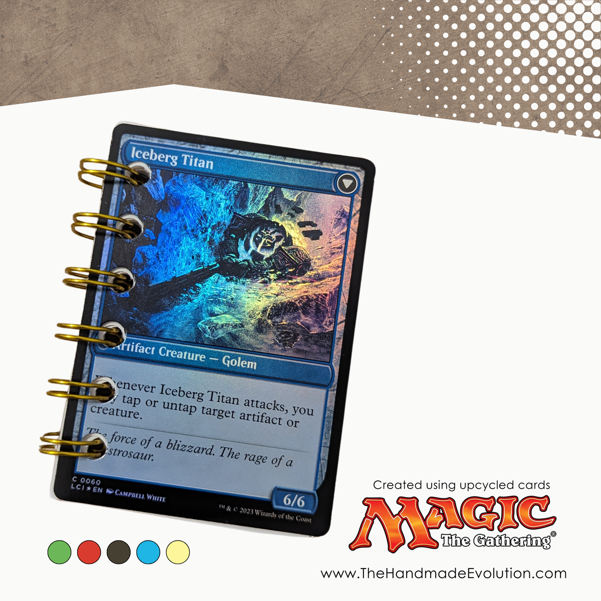 Magic the Gathering Card Notebooks Party Favor Bundle Pack