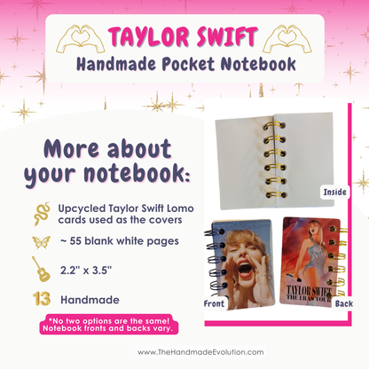 Taylor Swift Pocket Notebooks - Party Favor Bundle Pack