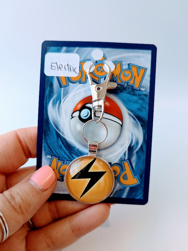 Pokémon Energy Card Keychain
