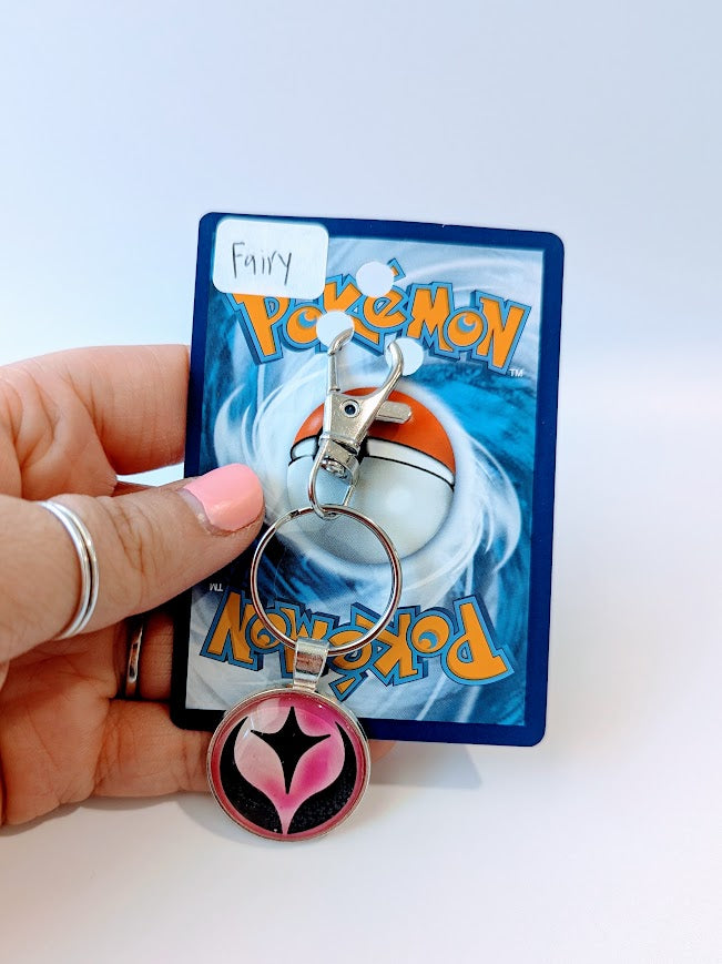 Pokémon Energy Card Keychain
