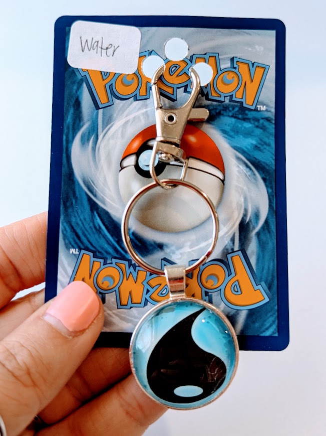 Pokémon Energy Card Keychain