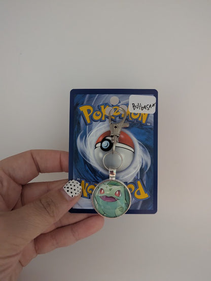 Bulbasaur Pokémon Card Keychain