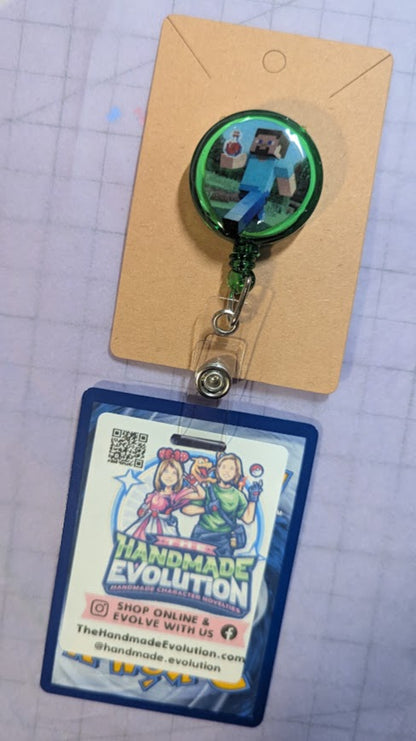Minecraft Badge Reel