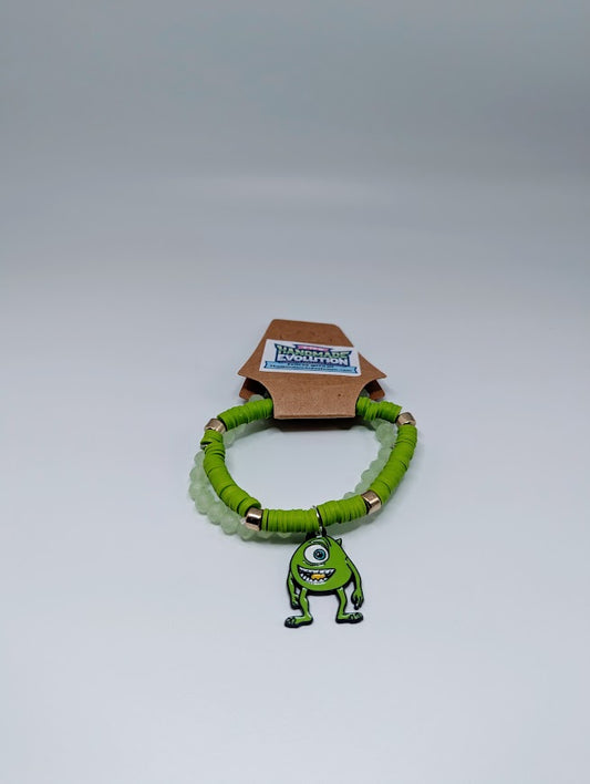 Monsters Inc Green Mike Bracelet