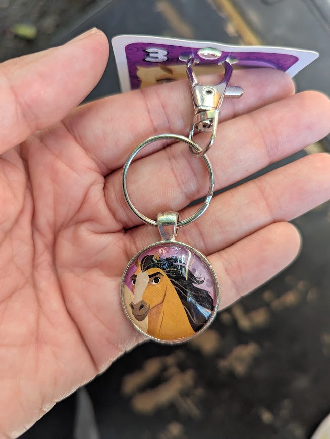Spirit Horse Keychain