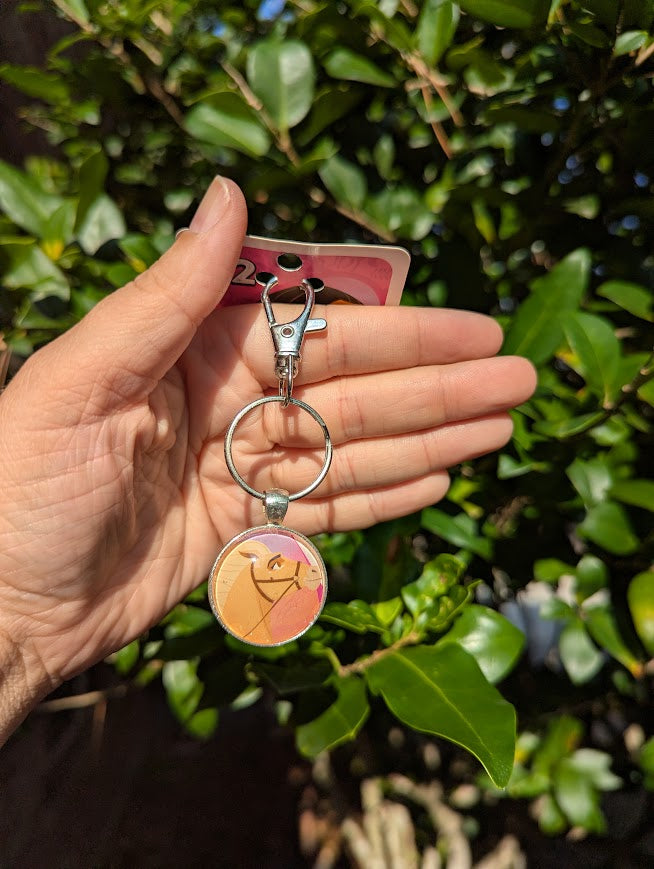 Spirit Horse Keychain