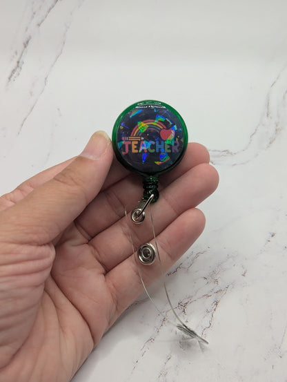 Teacher/ School Badge Reel