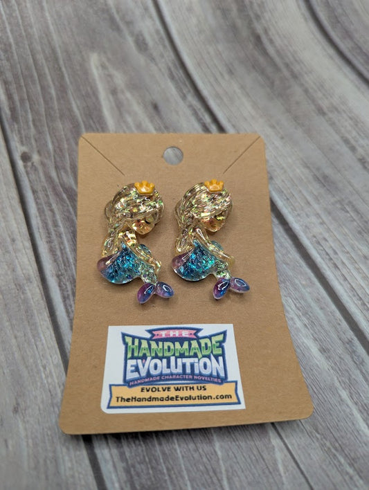 Mermaid Stud Earrings