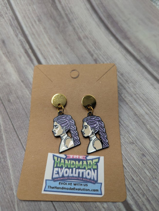 Rumi Gold Circle Stud Earrings
