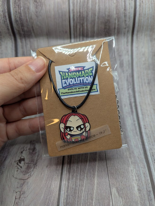 Mira Cartoon Black Necklace