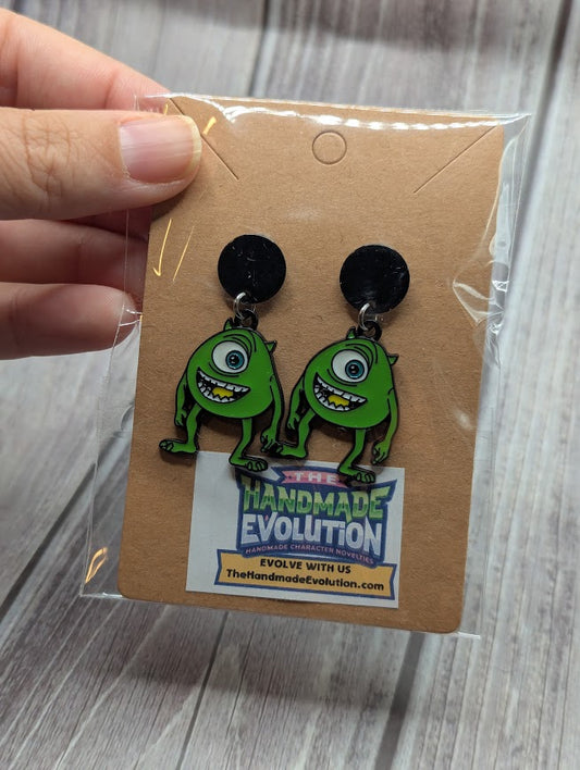 Monsters Inc. Mike Stud Earrings