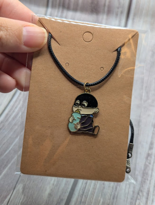 Despicable Me Baby Black Necklace