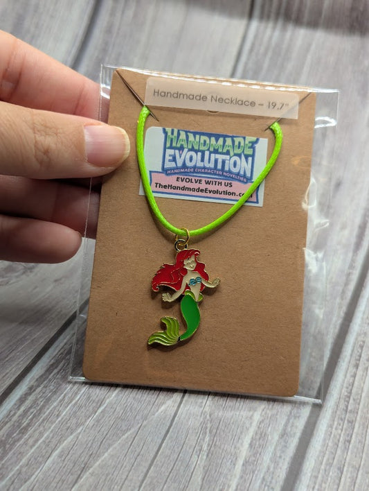 Ariel, Green Necklace