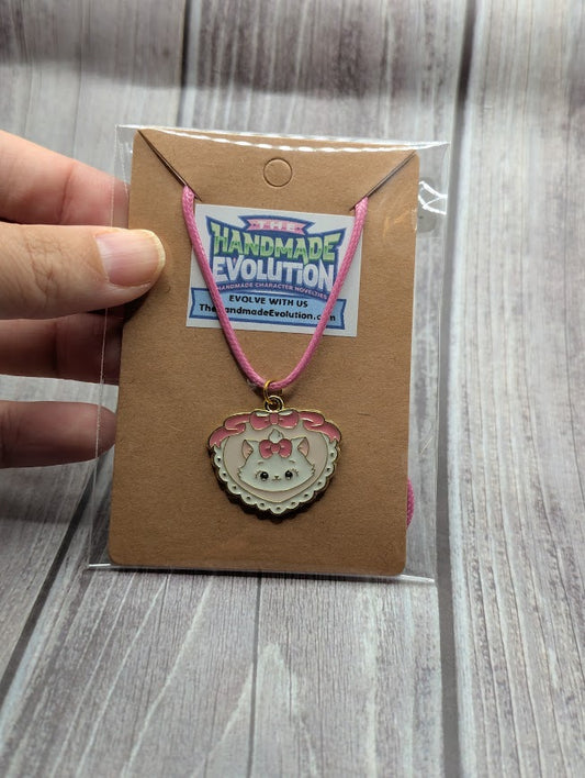 Aristocat in Heart, Marie, Pink Necklace