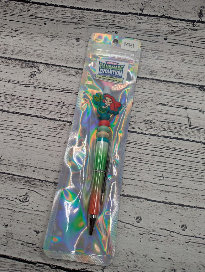 Ariel Little Mermaid Beadable Pen