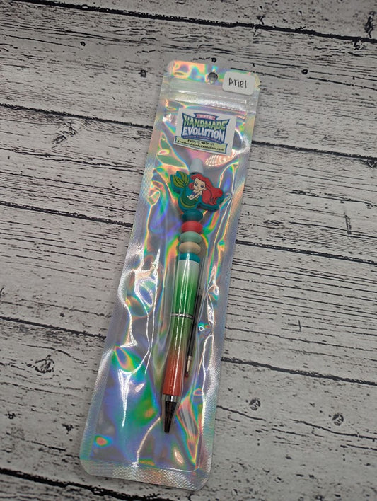 Ariel Little Mermaid Beadable Pen