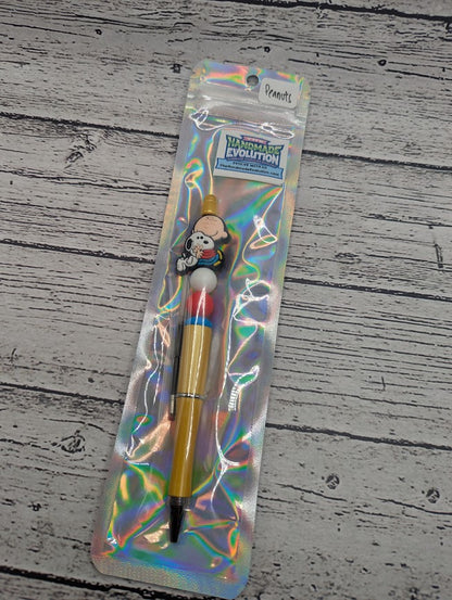Snoopy Peanuts Beadable Pen
