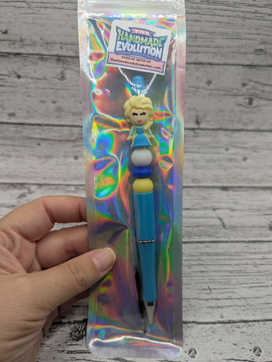 Elsa Frozen Beadable Pen