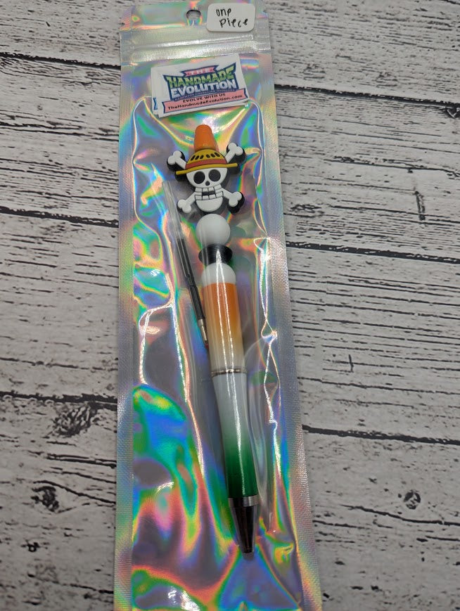 One Piece Beadable Pen