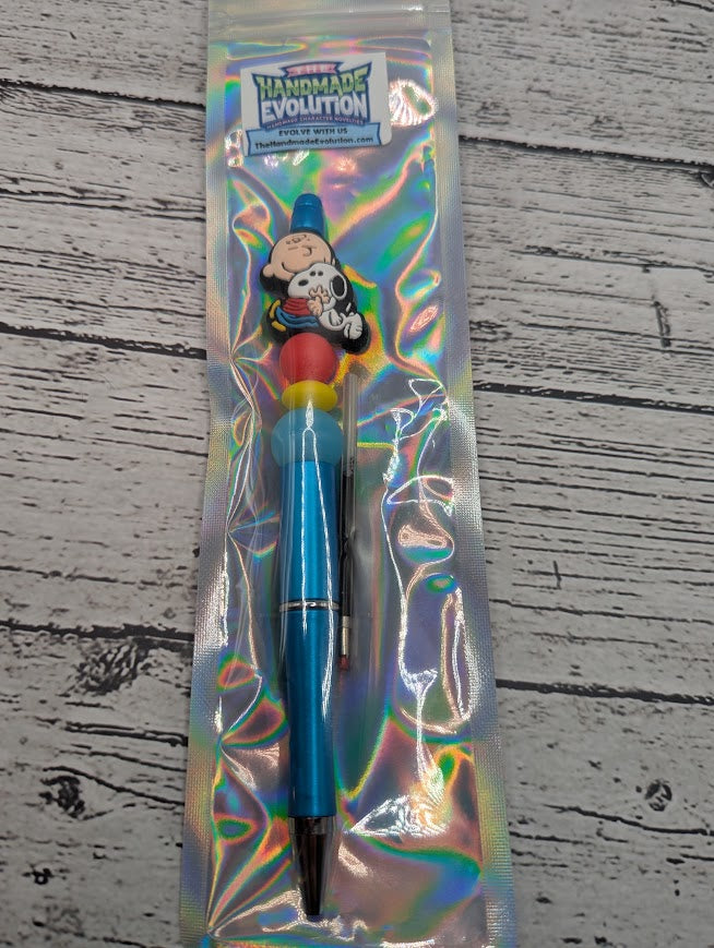 Snoopy Peanuts Beadable Pen