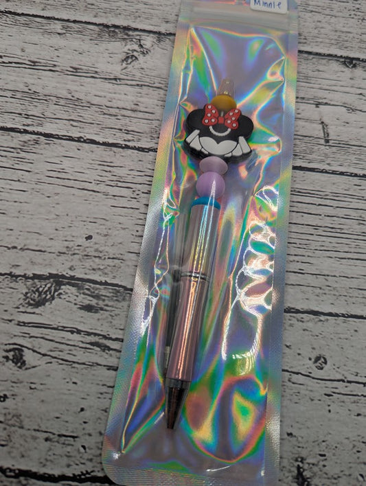 Minnie Mouse Beadable Pen