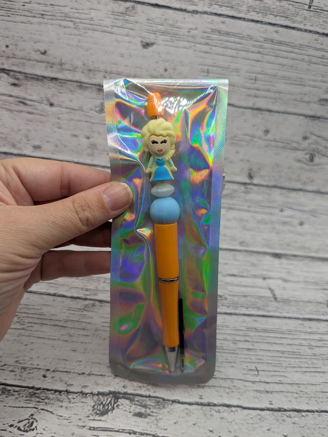 Elsa Frozen Beadable Pen