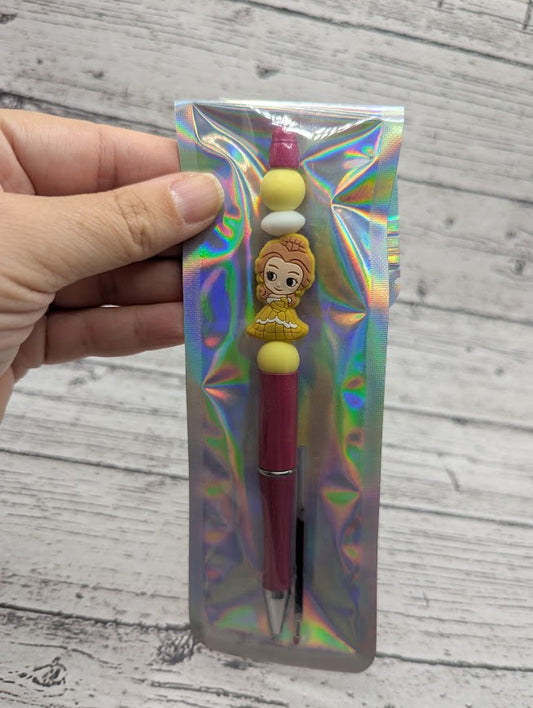 Belle, Beauty and the Beast, Beadable Pen