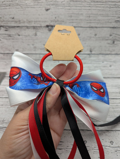 Spiderman Bow, Hair Tie