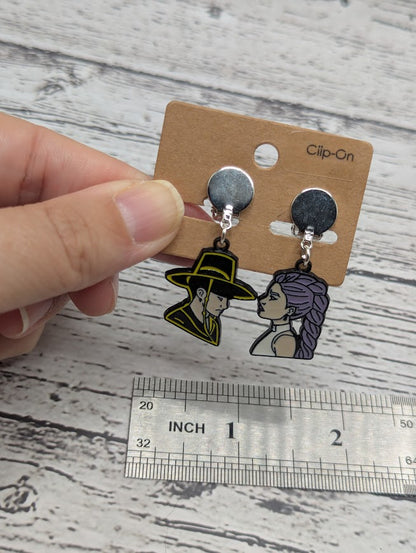 Jinu, Rumi K Pop Demon Hunters Clip On Earrings